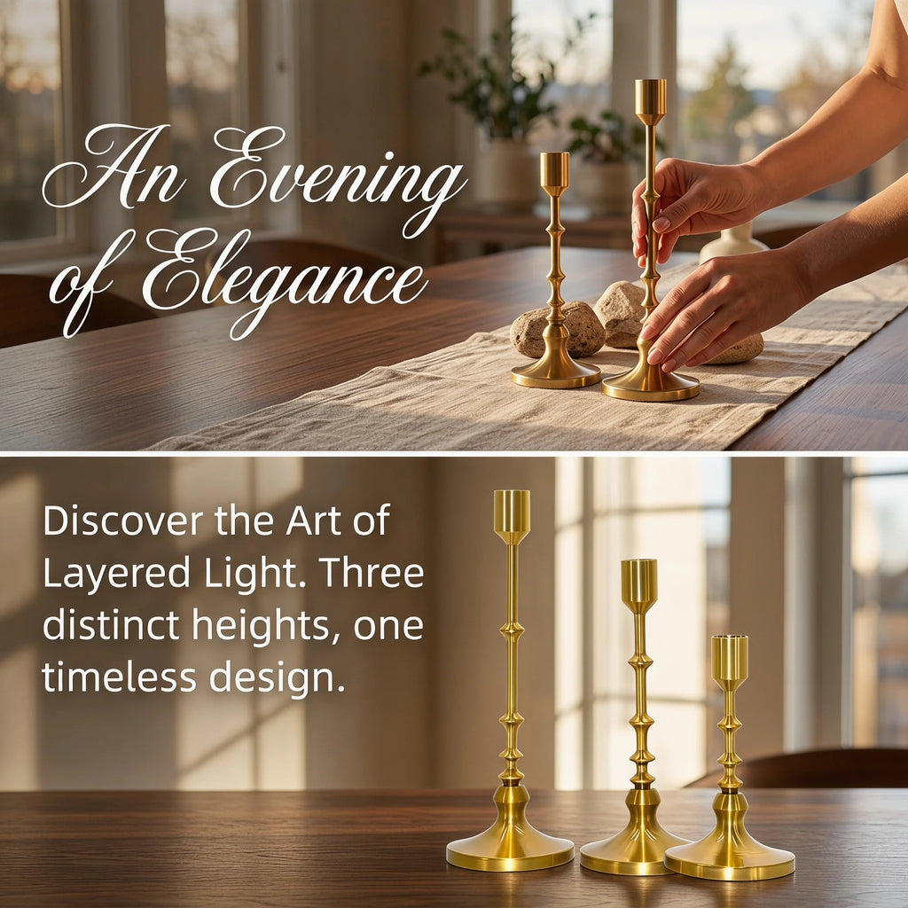 Brass Candlestick (Set)