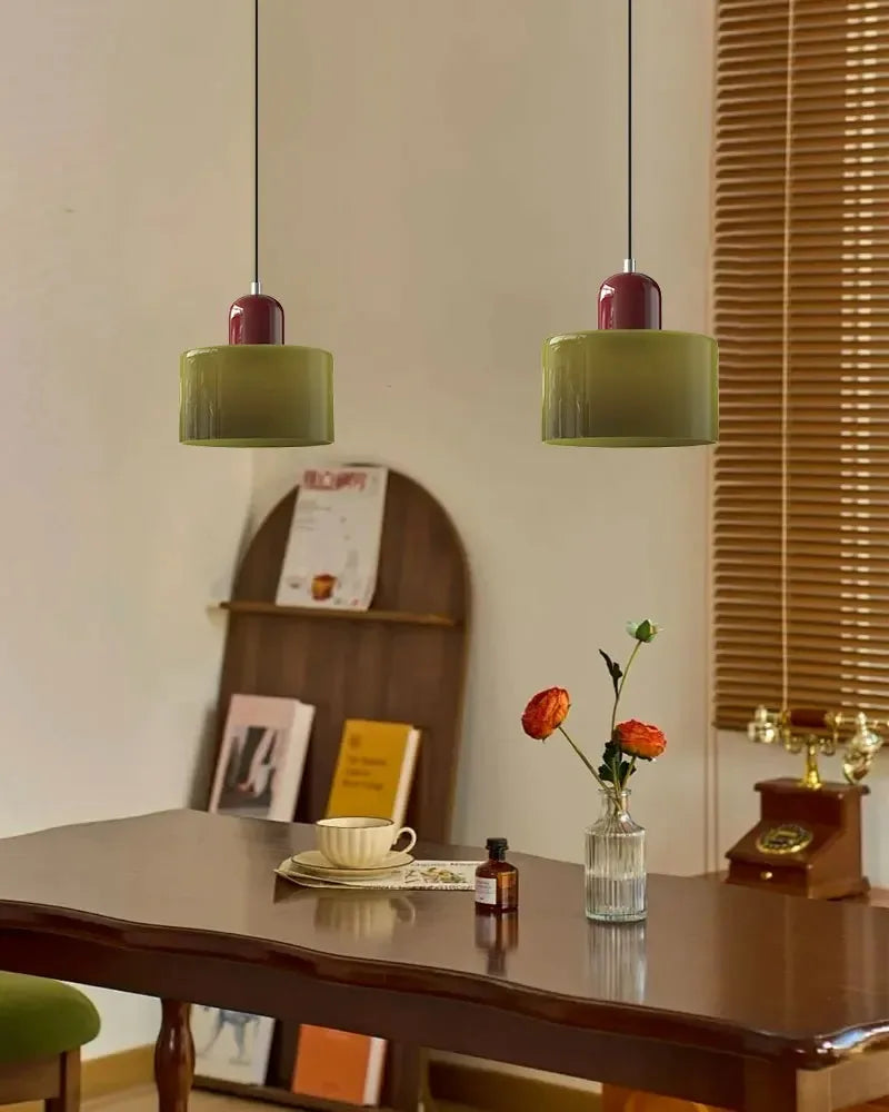 Stained Glass Pendant Light