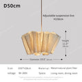 Wabi-Sabi Fabric Pendant Chandelier