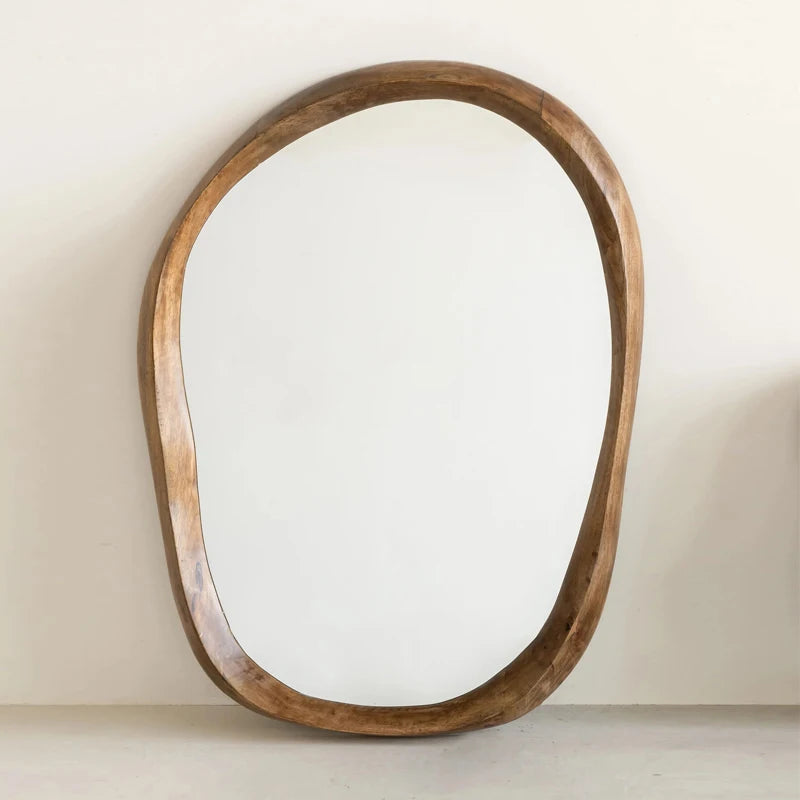 Irregular Magnifying Vanity Mirror