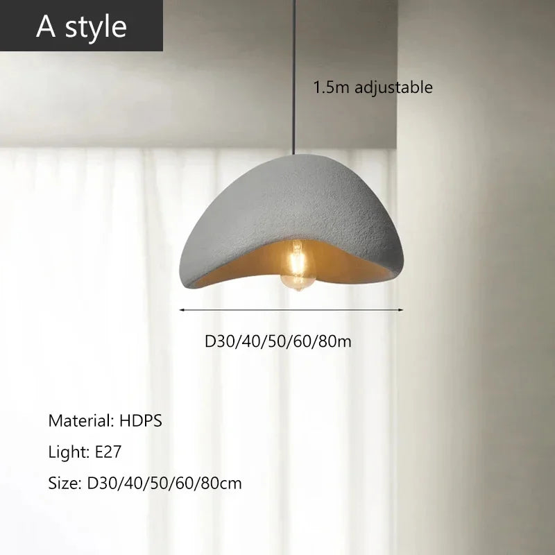 Wabi-Sabi Cement Pendant Chandelier