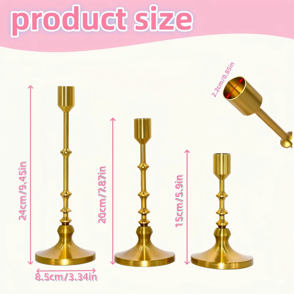 Brass Candlestick (Set)