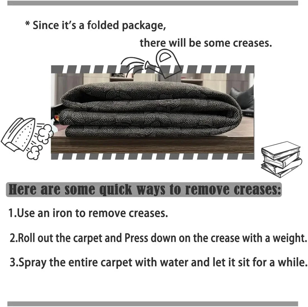 Washable Neutral Area Rug