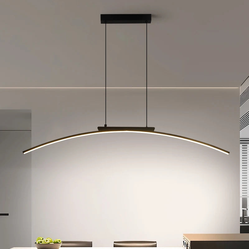 Contemporary Arc Pendant Lamp