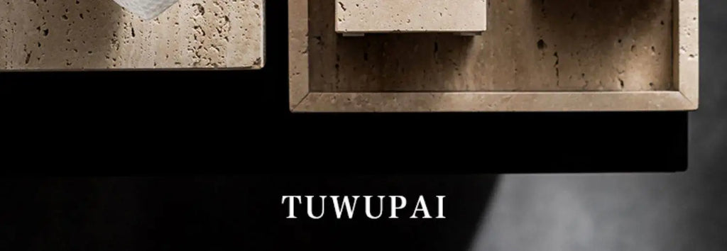 Wabi-Sabi Travertine Bath Set