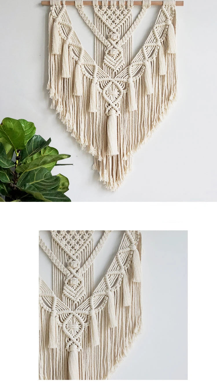 Boho Macrame Wall Hanging