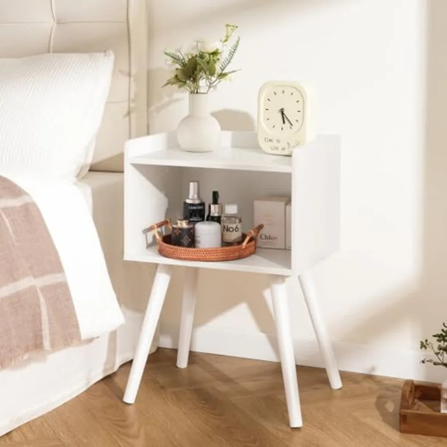 Slim Side Table Nightstand