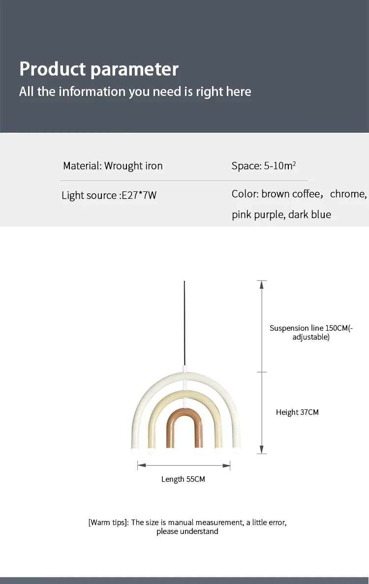 Cream-Style Pendant Chandelier