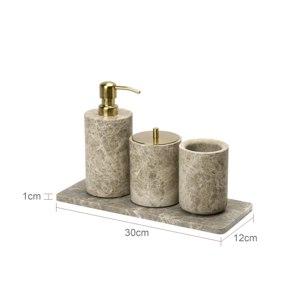 Emperador Light Marble Set