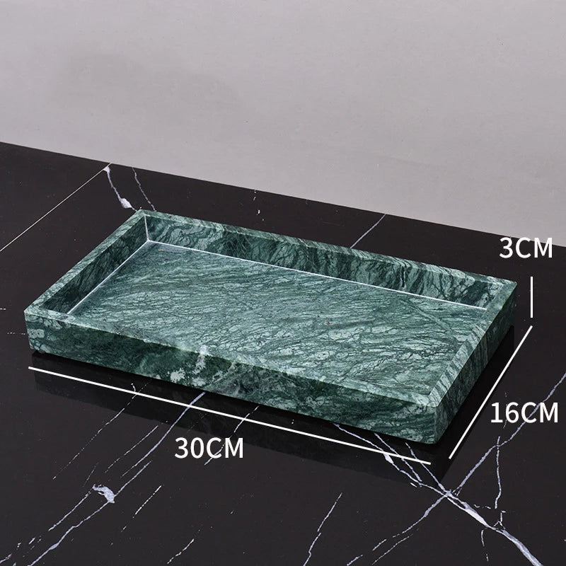 Indian Green Marble Bath Set