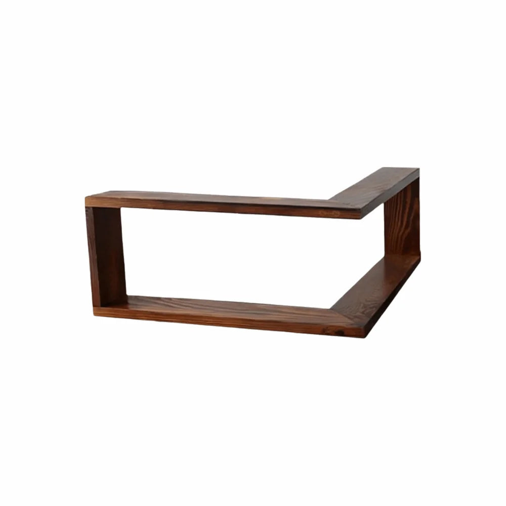 Floating Corner Wall Shelf
