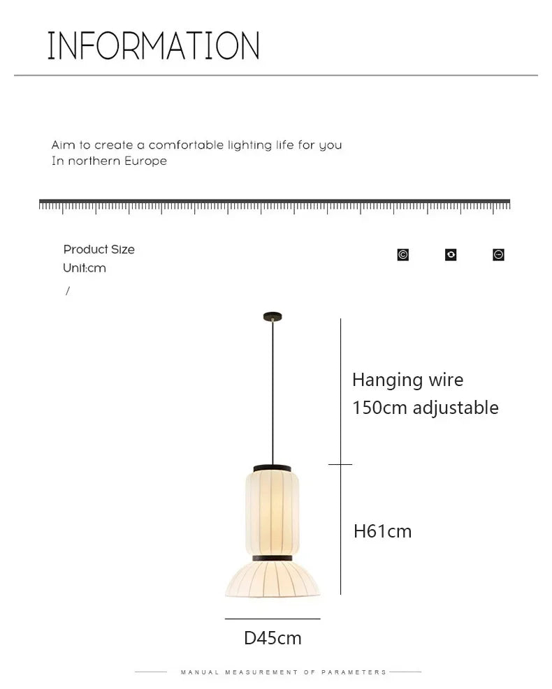 Wabi-Sabi Pendant Chandelier