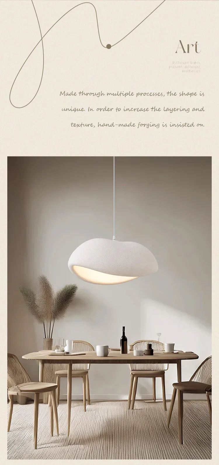 Wabi-Sabi Pendant Chandelier