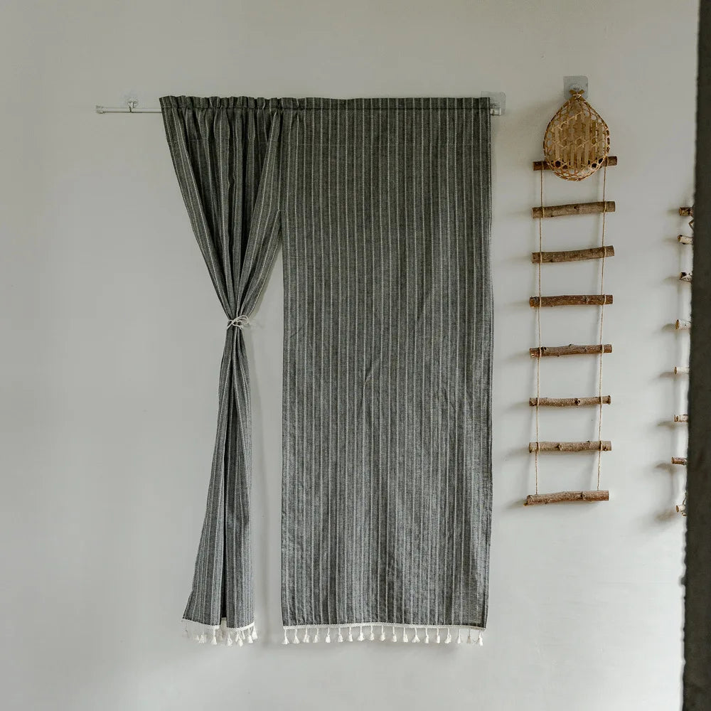 Japanese Cotton-Linen Curtains