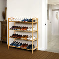 Bamboo Shoe Rack