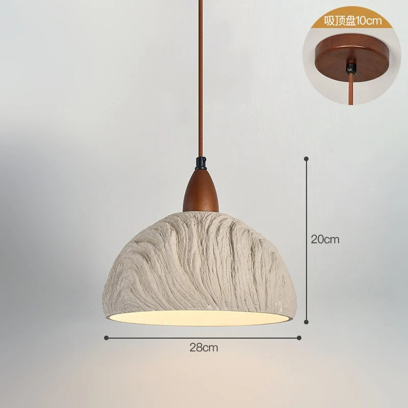 Wabi-Sabi Cement Pendant Chandelier