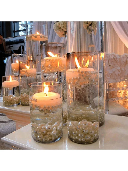 Glass Cylinder Candle Holder