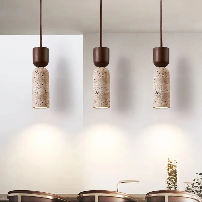 Wabi-Sabi Hemp Rope Pendant Chandelier