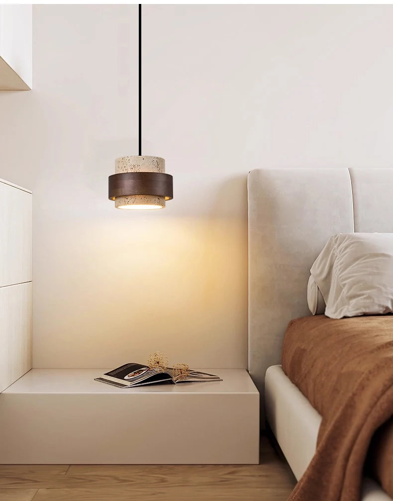Wabi-Sabi Stone Pendant Chandelier