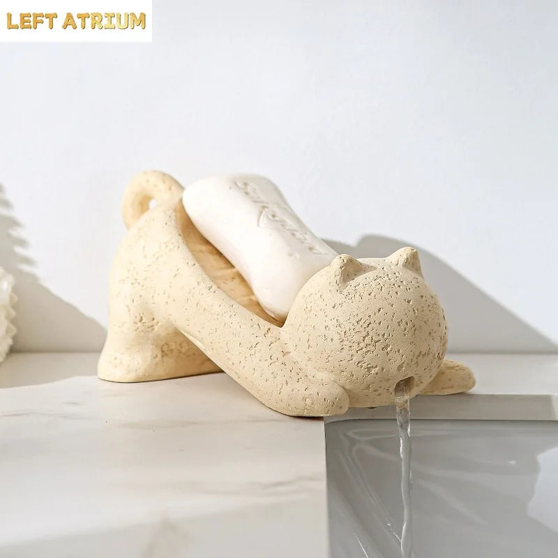 Travertine Soap Dish