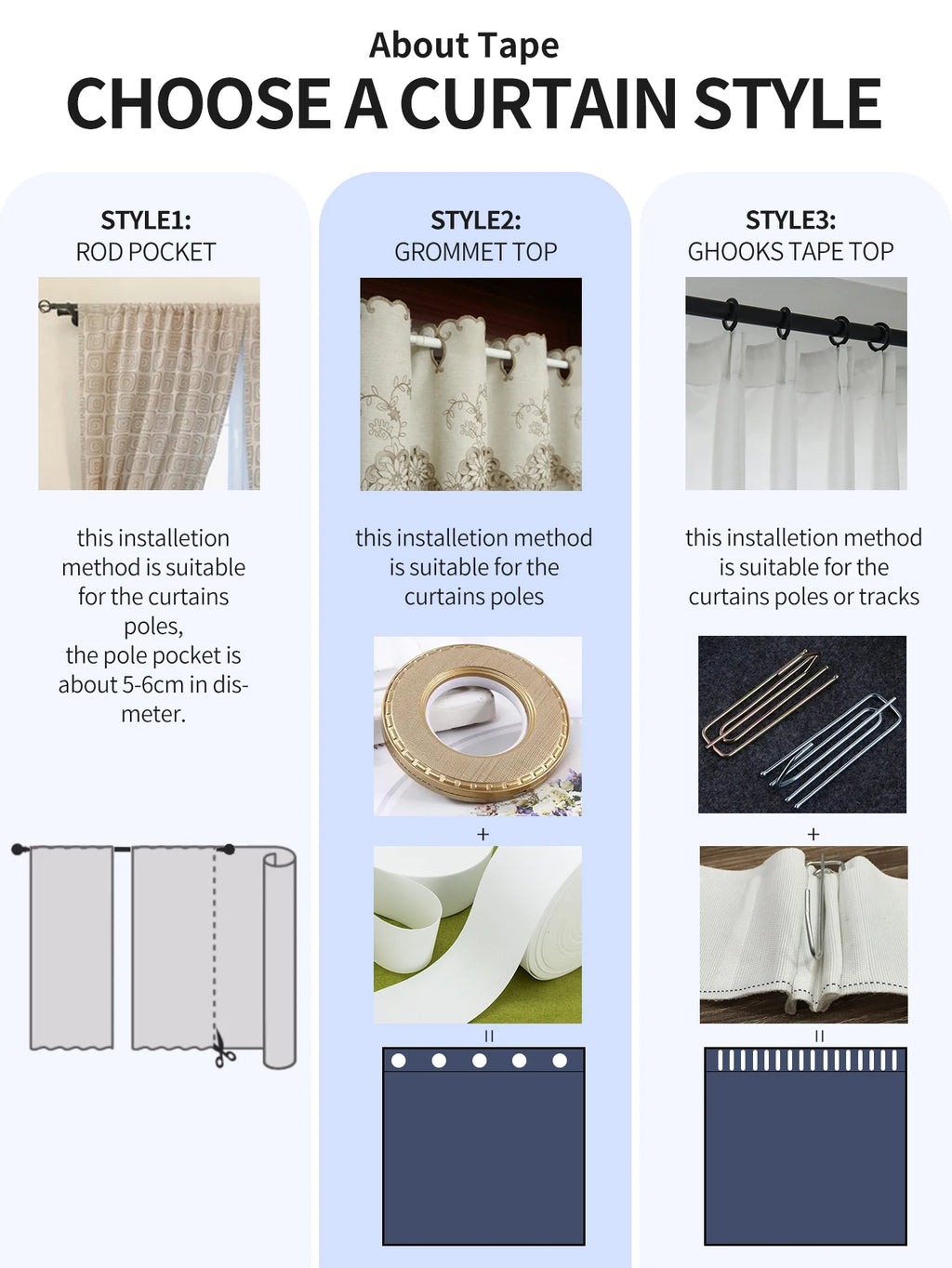 French Chenille Blackout Curtains