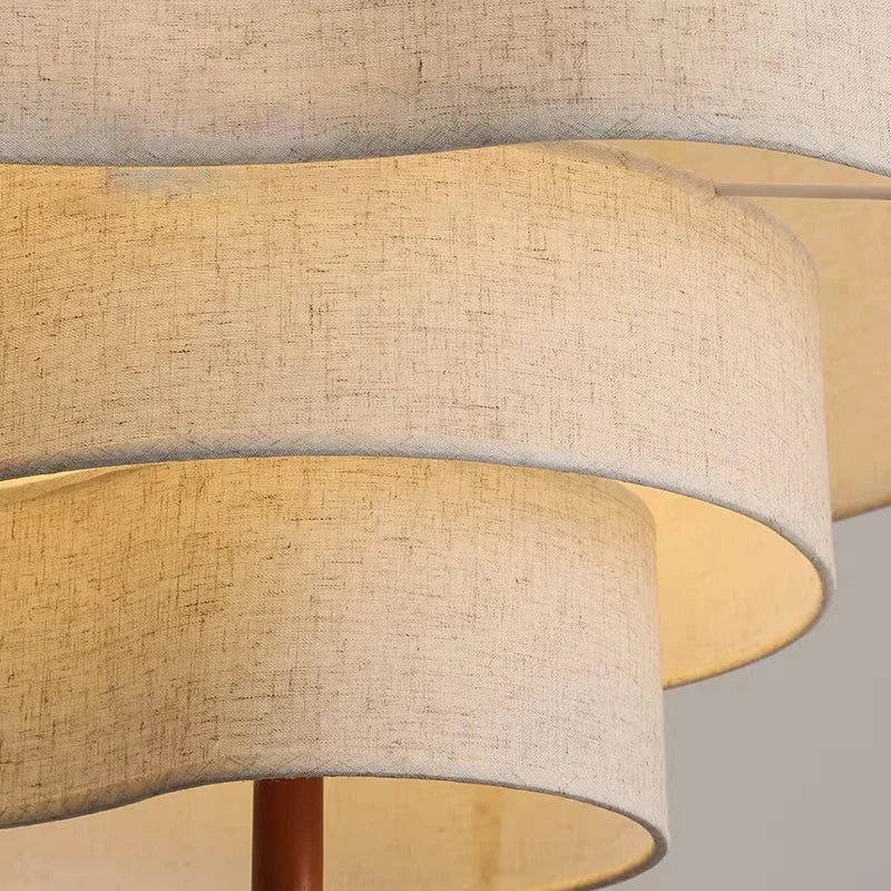 Wabi-Sabi Fabric Pendant Chandelier