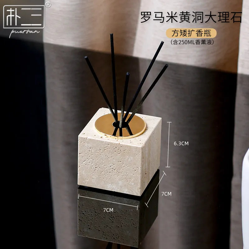 Luxury Travertine Reed Diffuser