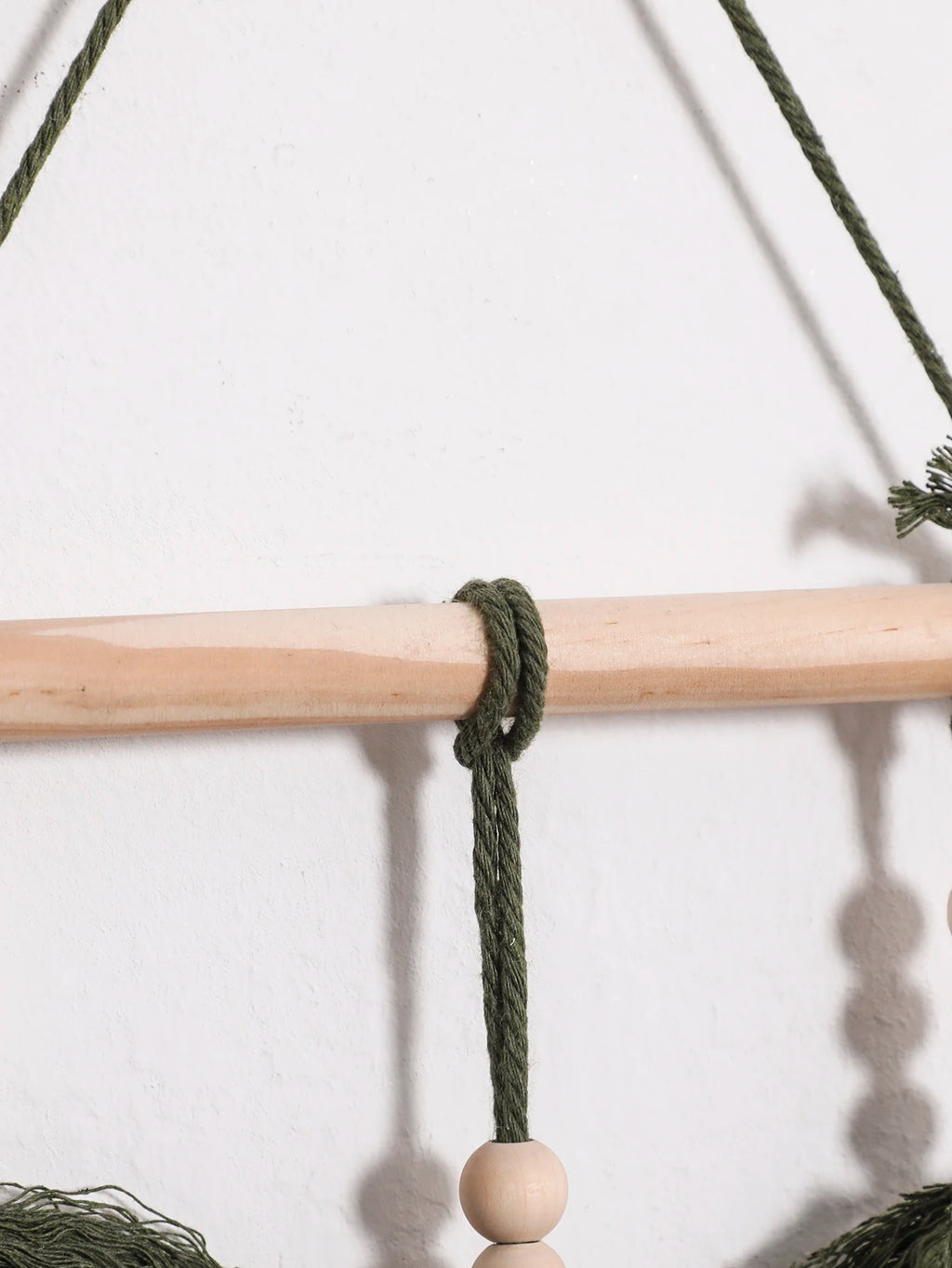 Boho Green Macrame Wall Hanging