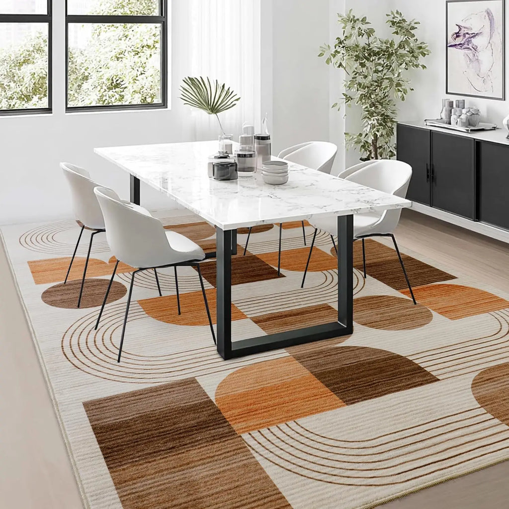 Abstract Geometric Area Rug