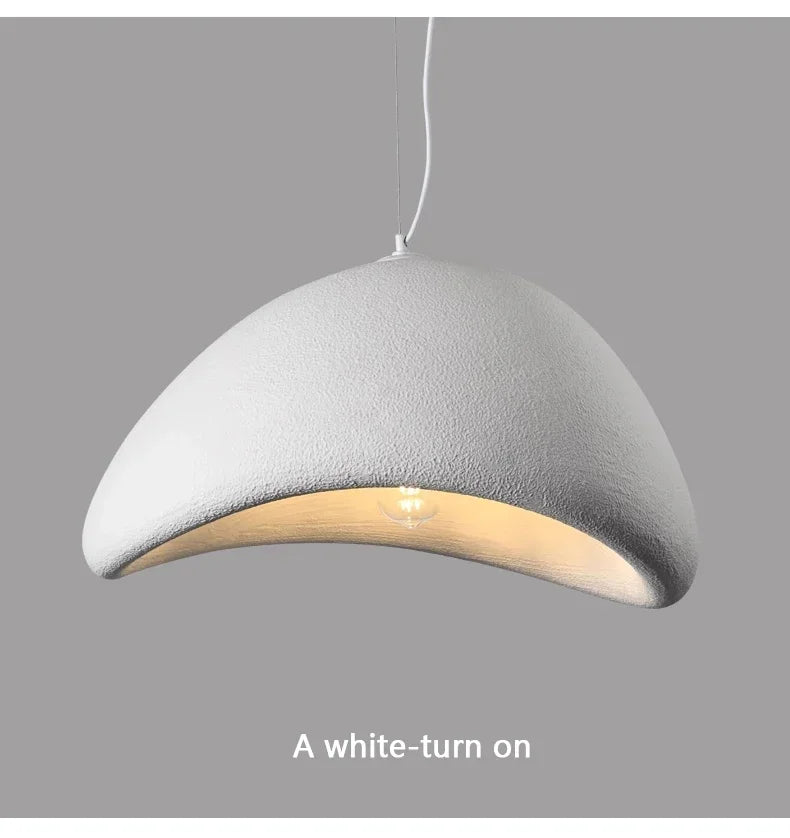 Wabi-Sabi Paper Pendant Chandelier