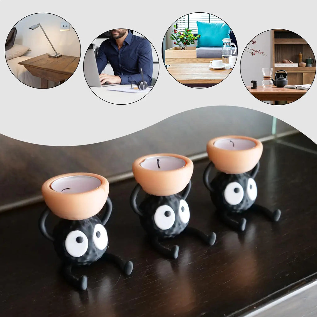Briquette Tealight Holder
