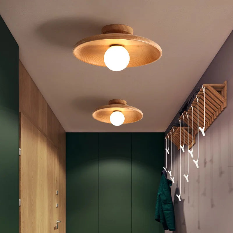 Japanese Bamboo Ceiling Light