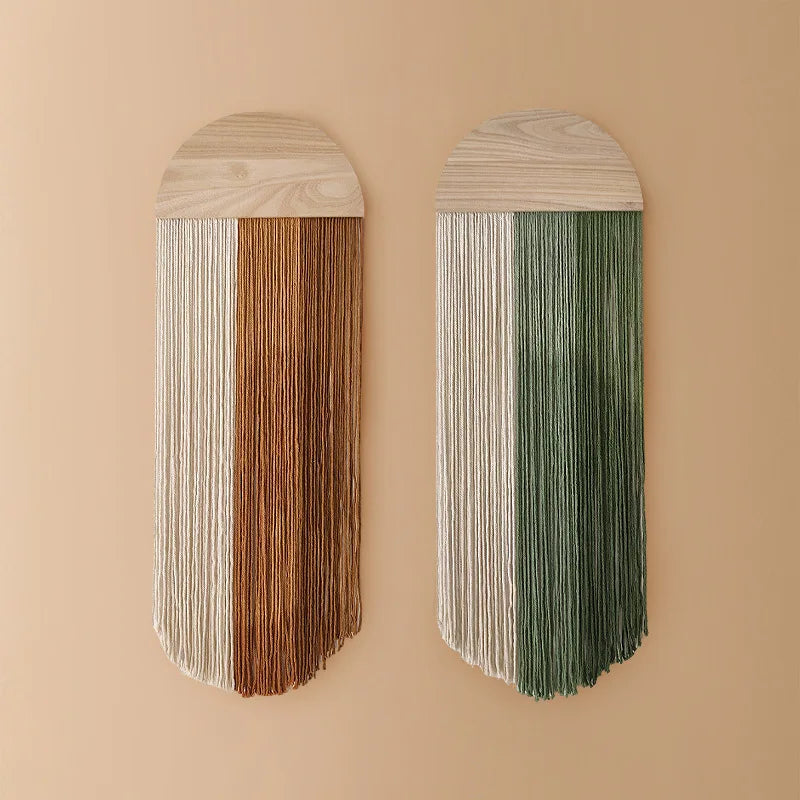 Half-circle Woven Wall Tapestry