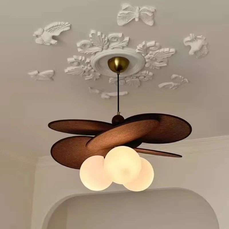 Wabi-Sabi Fabric Pendant Chandelier