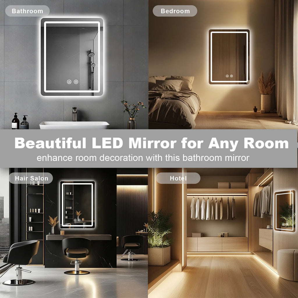 Backlit LED Bathroom Mirror