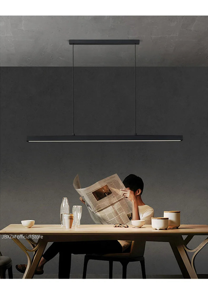 Modern Acrylic Linear Pendant Light