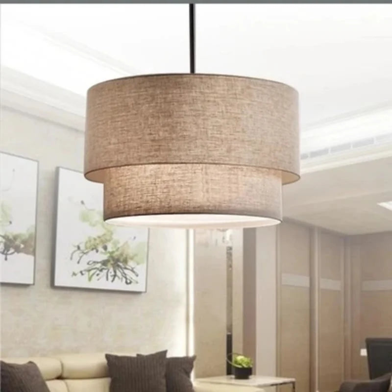 Minimalist Fabric Pendant Lamp