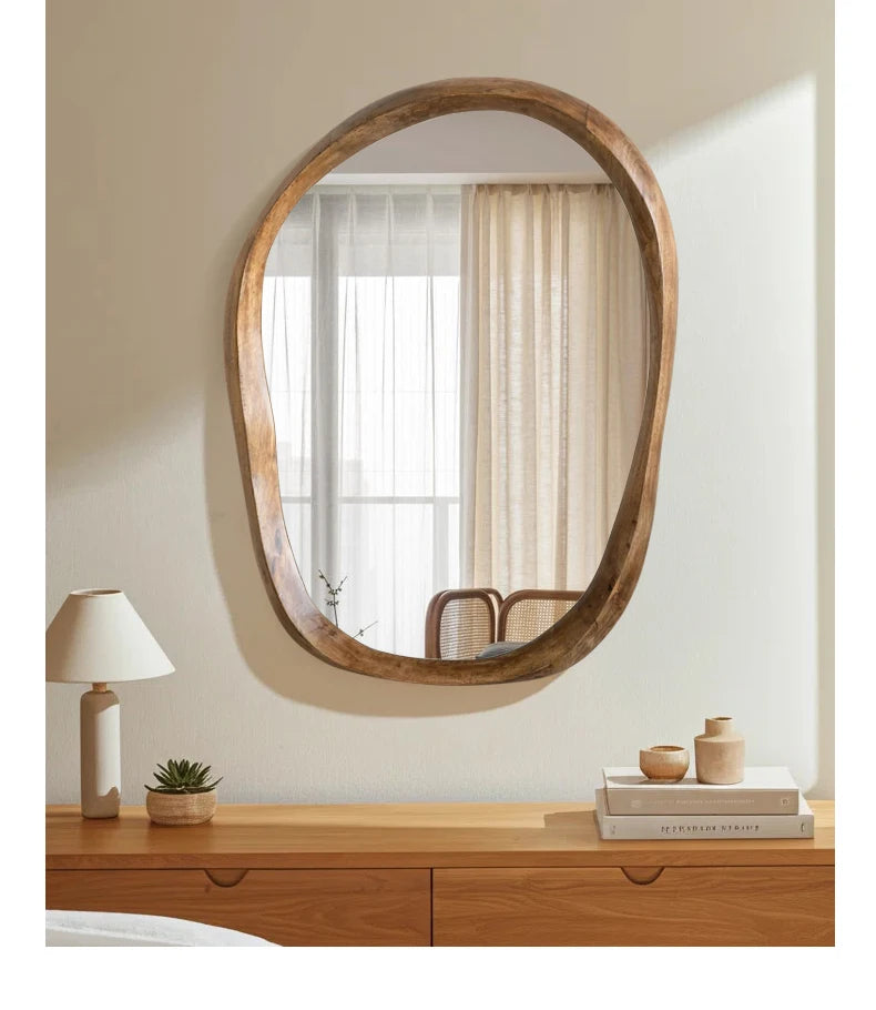 Irregular Magnifying Vanity Mirror