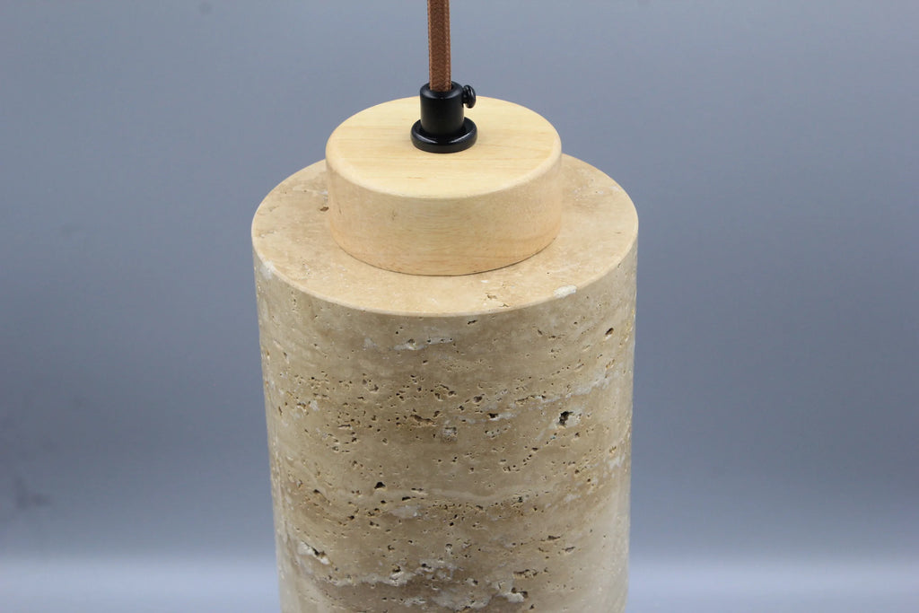 Wabi-Sabi Stone Pendant Lamp