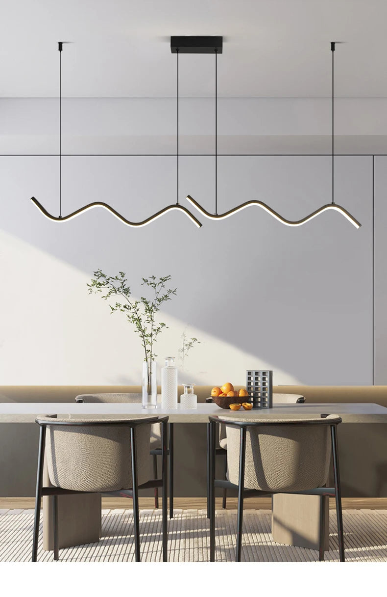 Nordic Linear Pendant Light