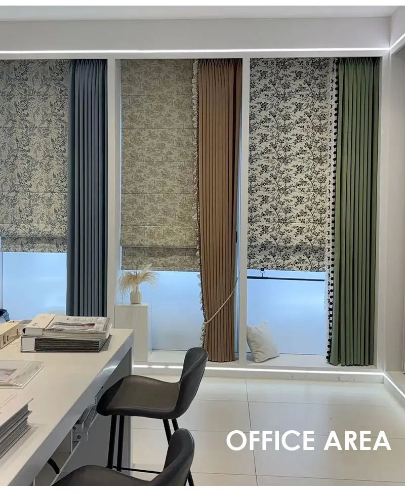 Japandi Tulle Sheer Curtains