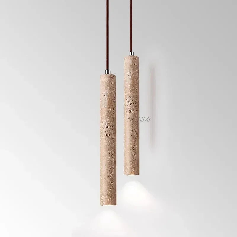 Wabi-Sabi Stone Pendant Chandelier