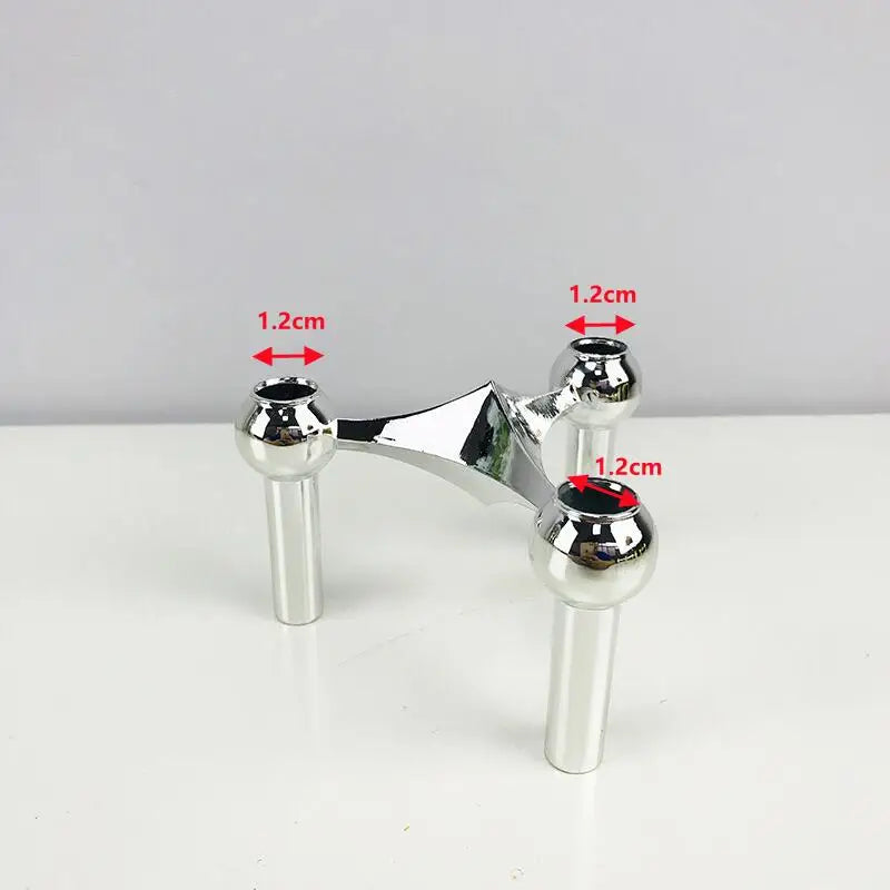 Molecular Metal Candle Holder
