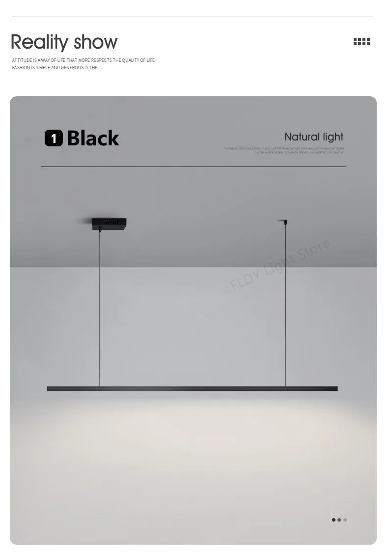 Nordic Acrylic Pendant Chandelier