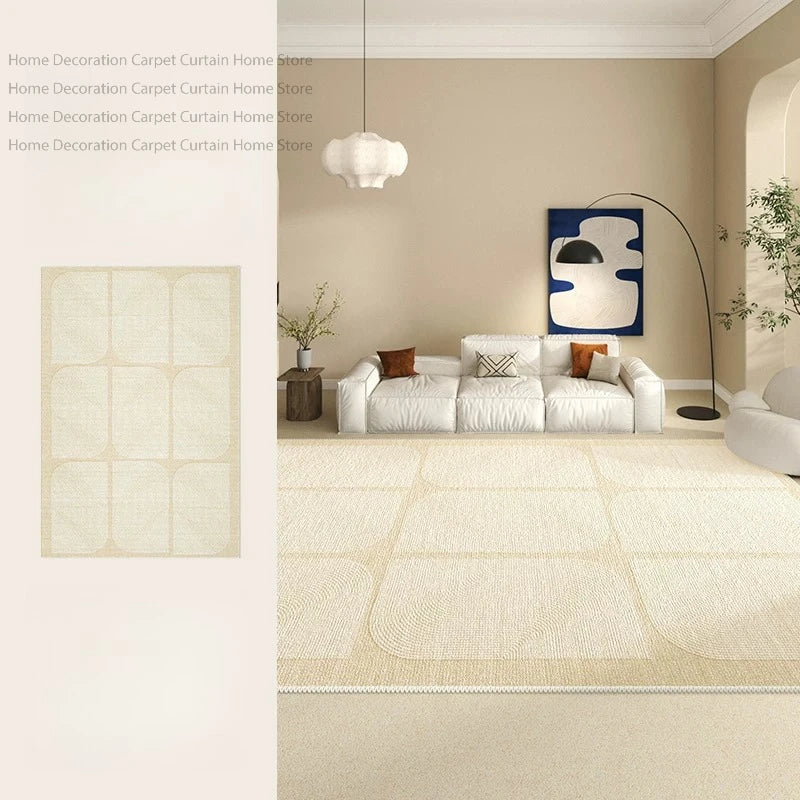 Abstract Washable Area Rug