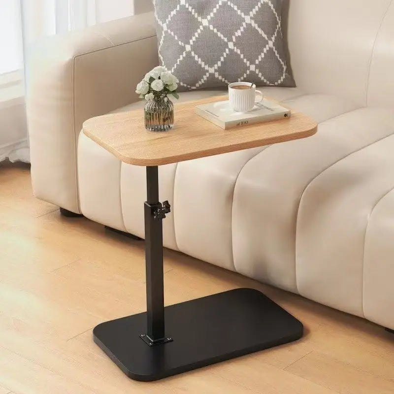 C-Shaped Sofa Side Table