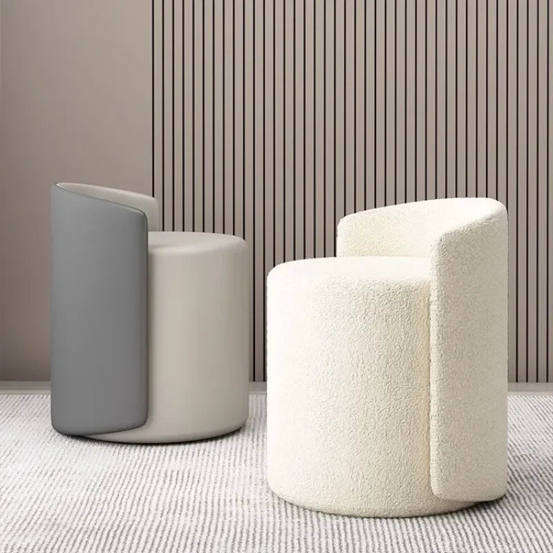 Wooden Vanity Stool