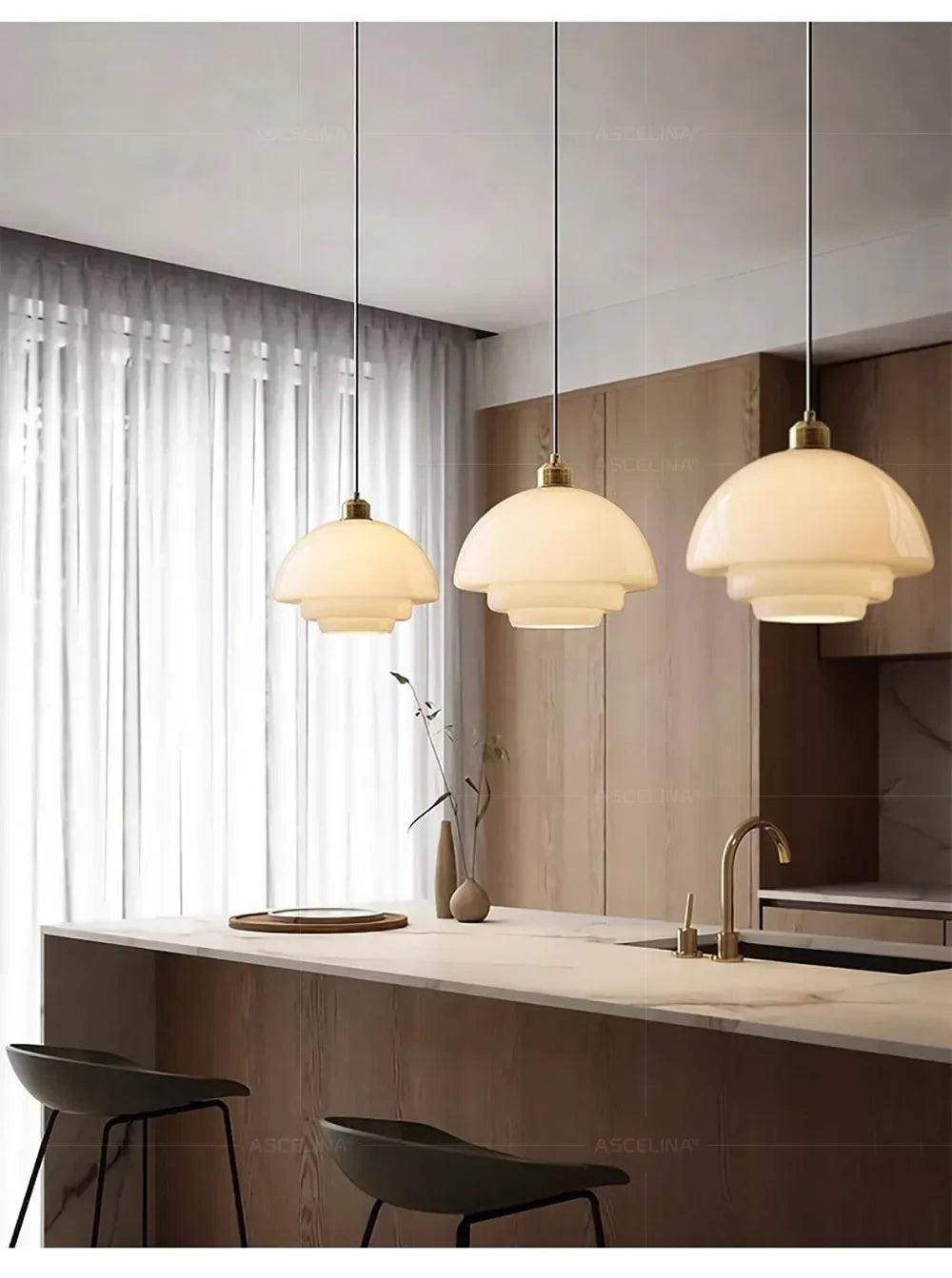 Nordic Stone Pendant Lamp