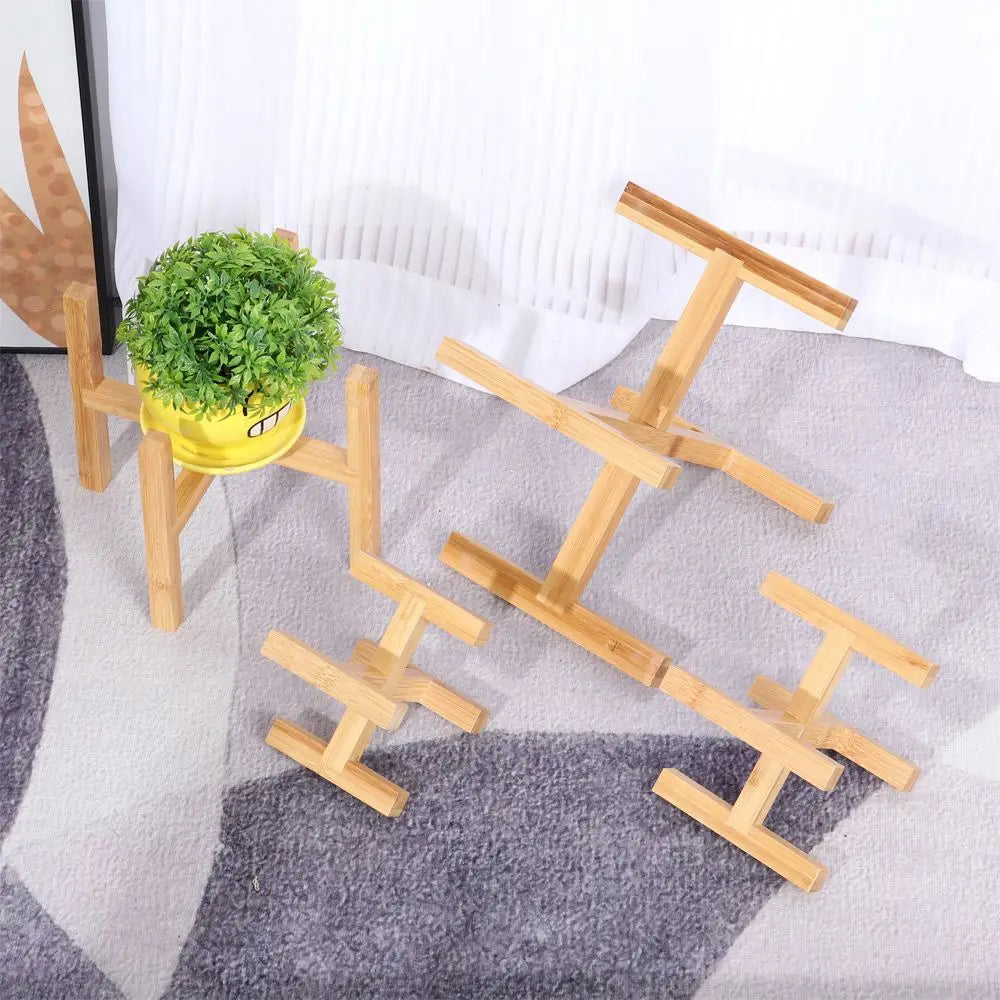 Bamboo Plant Stand