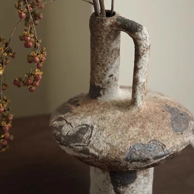 Coarse Pottery Zen Vase